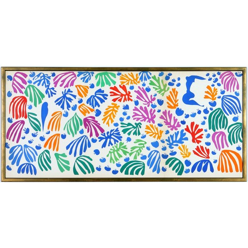 92 - HENRI MATISSE, La Perruche et La Sirene, original lithograph after Matisse’s cut outs, from the 1954... 