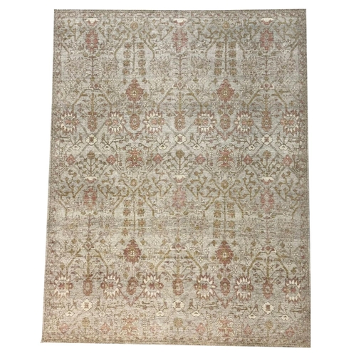 108 - FINE INDIAN AGRA CARPET, 305cm  x 235cm.