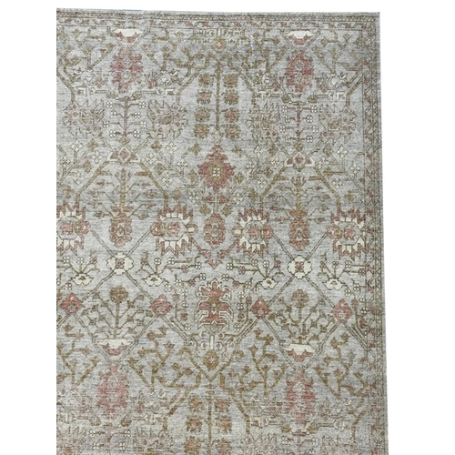 108 - FINE INDIAN AGRA CARPET, 305cm  x 235cm.