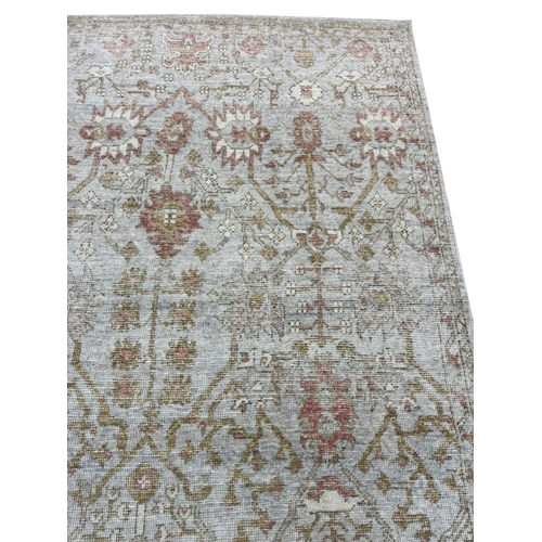 108 - FINE INDIAN AGRA CARPET, 305cm  x 235cm.