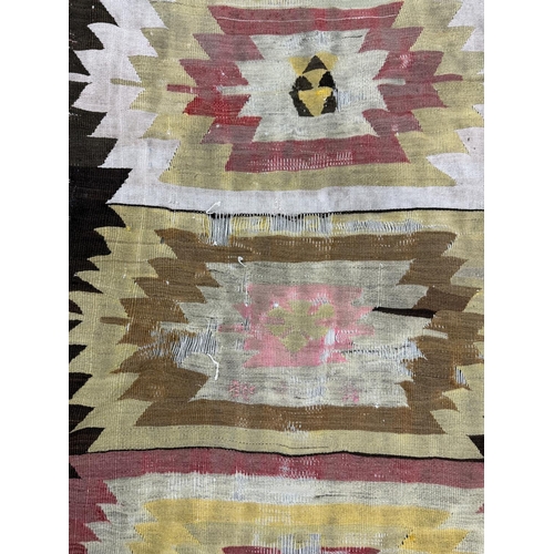 116 - ANTIQUE KILIM.