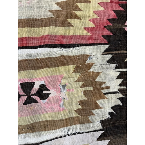 116 - ANTIQUE KILIM.