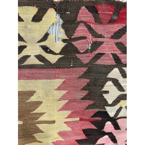 116 - ANTIQUE KILIM.