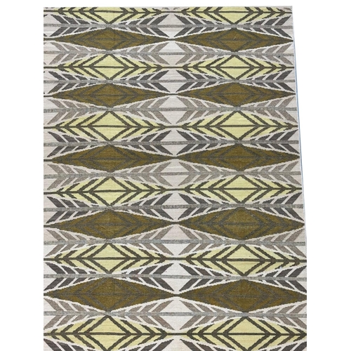 98 - FINE SWEDISH DESIGN KILIM, 360cm x 248cm.