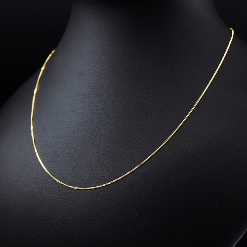 62 - A COLLECTION OF VARIOUS GOLD NECKLACE CHAINS, comprising two 18ct gold chain, one 10ct gold chain an... 