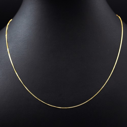 62 - A COLLECTION OF VARIOUS GOLD NECKLACE CHAINS, comprising two 18ct gold chain, one 10ct gold chain an... 