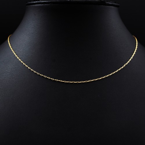 62 - A COLLECTION OF VARIOUS GOLD NECKLACE CHAINS, comprising two 18ct gold chain, one 10ct gold chain an... 