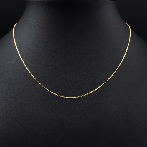 62 - A COLLECTION OF VARIOUS GOLD NECKLACE CHAINS, comprising two 18ct gold chain, one 10ct gold chain an... 