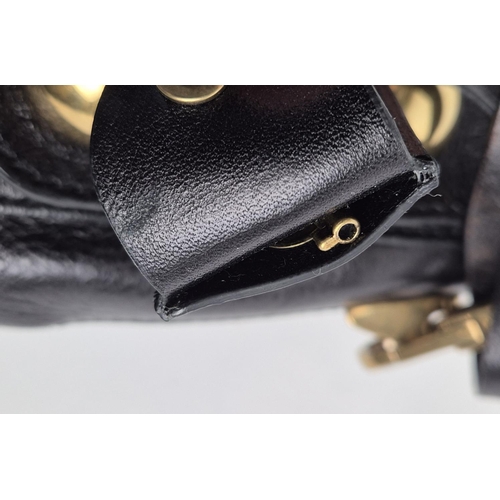 20 - MARC JACOBS BAG, front flap closure with gold tone studs and gold tone detachable chain shoulder str... 