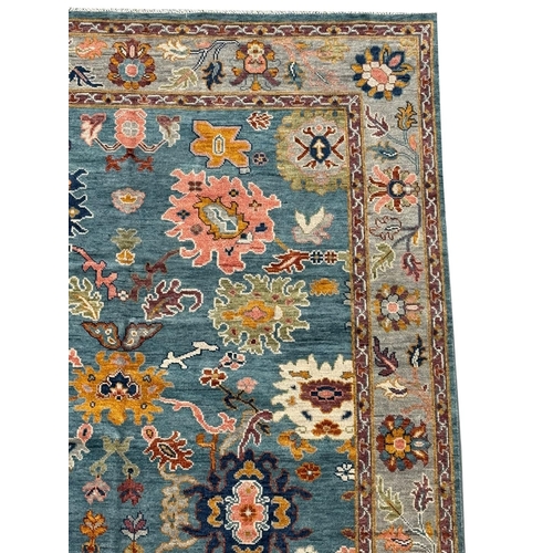 247 - FINE CONTEMPORARY OUSHAK CARPET, 300cm x 240cm.