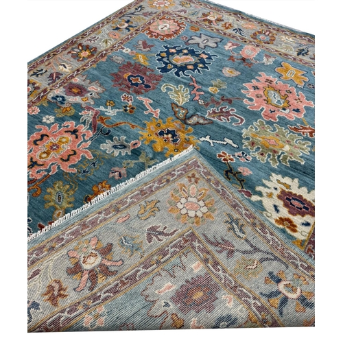 247 - FINE CONTEMPORARY OUSHAK CARPET, 300cm x 240cm.