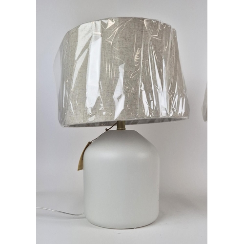 33 - LAUREN RALPH LAUREN HOME TABLE LAMPS, a pair, with shades, 54cm H approx. (2)