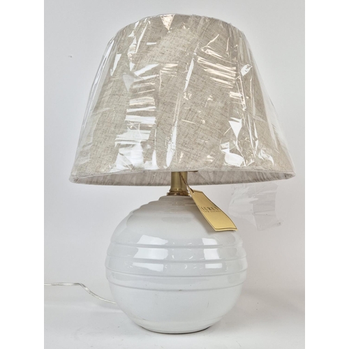 36 - LAUREN RALPH LAUREN HOME TABLE LAMPS, a pair, with shades, 46cm H approx. (2)