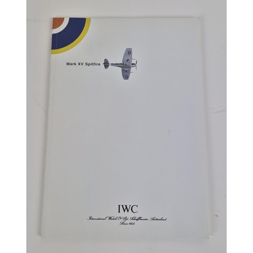 80 - IWC MARK XV SPITFIRE SPITFIRE AUTOMATIC PILOTS WRIST WATCH, Ref 2827899, edition 099/1000, black lea... 