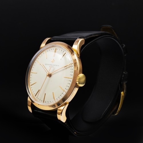 102 - 18K GOLD VACHERON CONSTANTIN WRISTWATCH, 1970's, manual wind, 33mm, Cal. P454/5B, Ref. 3508926033, c... 