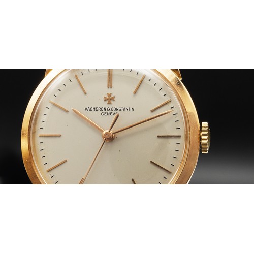 102 - 18K GOLD VACHERON CONSTANTIN WRISTWATCH, 1970's, manual wind, 33mm, Cal. P454/5B, Ref. 3508926033, c... 