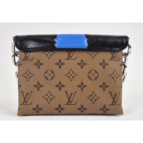 1 - LOUIS VUITTON POCHETTE KABUKI BAG, from cruise collection 2018, modelled after the Japanese traditio... 