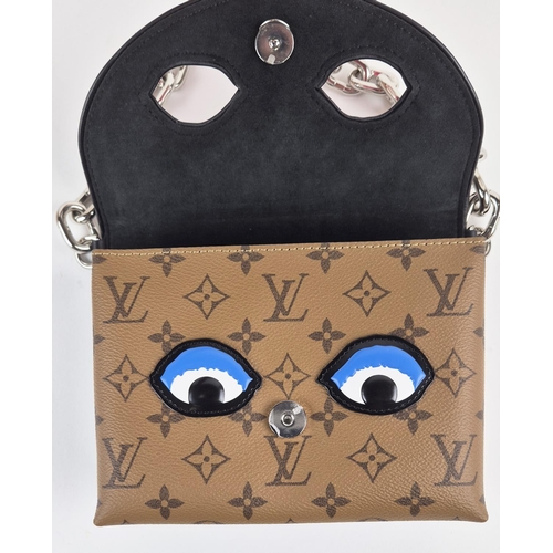 1 - LOUIS VUITTON POCHETTE KABUKI BAG, from cruise collection 2018, modelled after the Japanese traditio... 