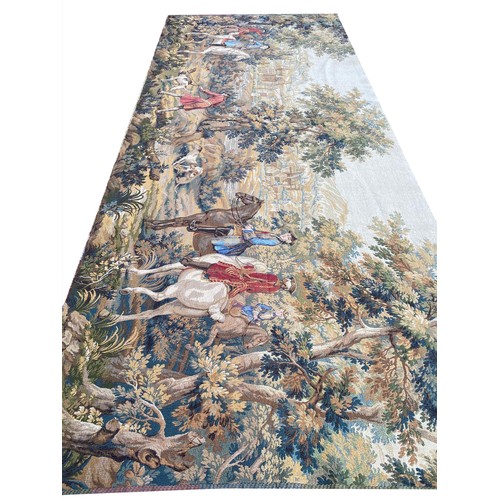 274 - FRENCH VERDURE DESIGN TAPESTRY, 360cm x 150cm.