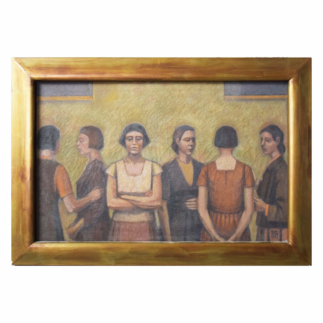 NICHOLAS SIMINGTON (BRITISH 1930-2020). 6 FIGURES - HIDDEN VARIABLE ...
