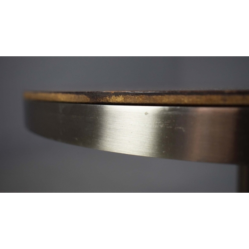 418 - FLEXFORM KIDD TABLES, A GRADUATED PAIR. by Antonio Citterio, 40cm diam. x 53cm H at largest approx. ... 