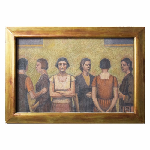 NICHOLAS SIMINGTON (BRITISH 1930-2020). 6 FIGURES - HIDDEN VARIABLE ...