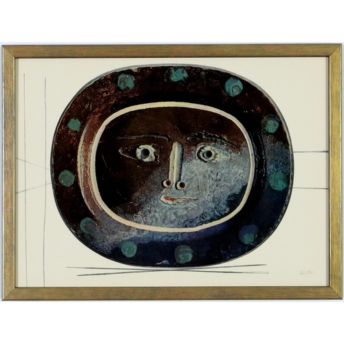 PABLO PICASSO. A SET OF 16 QUADRICHROME PRINTS AFTER THE CERAMIC