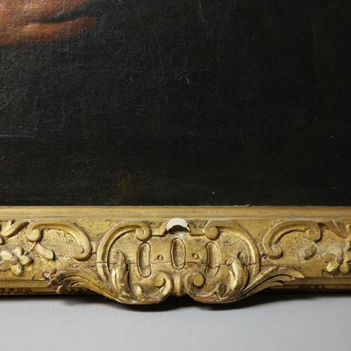 2 - 18TH CENTURY SCHOOL. PORTRAIT OF DANIEL RAGUENEAU. oil on canvas, 92cm x 76cm, framed. Provenance: b... 