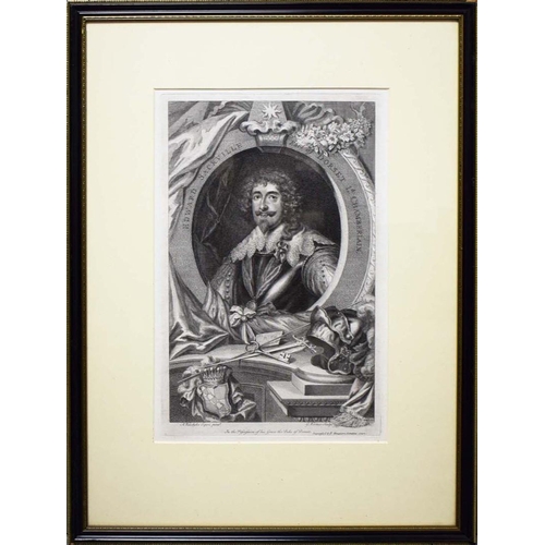 46 - JACOBUS HOUBRAKEN (1698-1780). THE HEADS OF ILLUSTRIOUS PERSONS OF GREAT BRITAIN (10). a set of ten ... 