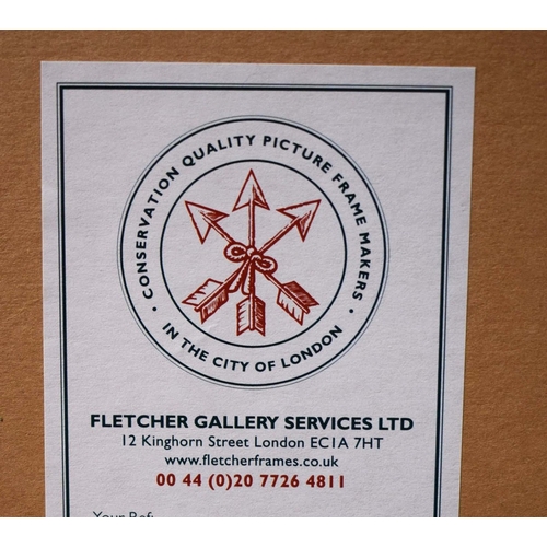 38 - GILBERT & GEORGE. SERPENTINE GALLERY POSTER (2). signed, 101cm x 70cm, together with another unframe... 