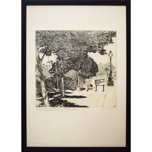 101 - HUGH KRALL (BRITISH B. 1924). A SET OF FOUR ENGRAVINGS OF CHELSEA (4). each signed, numbered and tit... 
