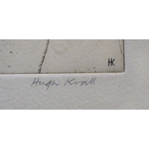 101 - HUGH KRALL (BRITISH B. 1924). A SET OF FOUR ENGRAVINGS OF CHELSEA (4). each signed, numbered and tit... 