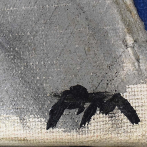 109 - IN THE MANNER OF WILL BARNET (MAY 25, 1911  NOVEMBER 13, 2012). UNTITLED STUDY. Oil on Canvas, 61cm... 