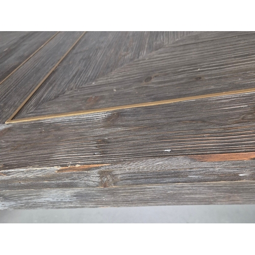 115 - SWEETPEA & WILLOW WILLOW'S COLLECTION ROWLAND RECTANGULAR DINING TABLE. 199.5cm x 95cm x 77.5cm appr... 