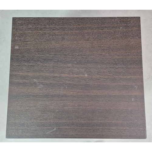 125 - SIDE CHEST. with 2 graduated drawers, 51cm x 46.5cm x 43cm approx.