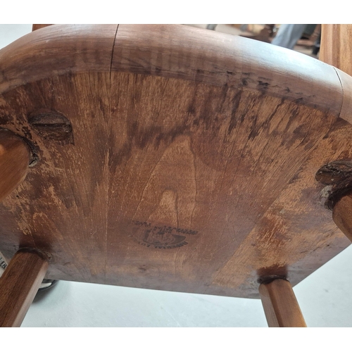 268 - DINING SUITE BY IMPERIAL RATTAN CO LTD ONTARIO (6). solid Canadian maple comprising  table, 76cm H x... 