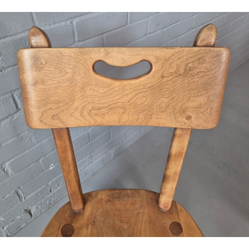 268 - DINING SUITE BY IMPERIAL RATTAN CO LTD ONTARIO (6). solid Canadian maple comprising  table, 76cm H x... 