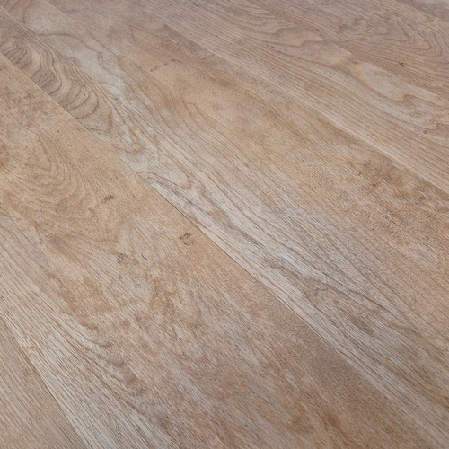 268 - DINING SUITE BY IMPERIAL RATTAN CO LTD ONTARIO (6). solid Canadian maple comprising  table, 76cm H x... 