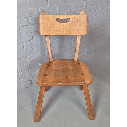 268 - DINING SUITE BY IMPERIAL RATTAN CO LTD ONTARIO (6). solid Canadian maple comprising  table, 76cm H x... 