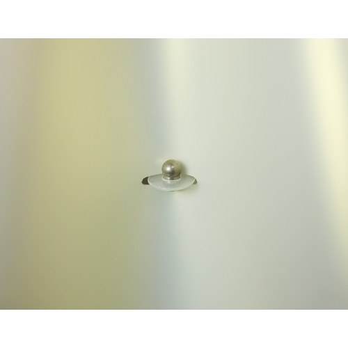 293 - 1990s ITALIAN FOULARD PENDANT LIGHT BY FRANCESCO PARETTI FOR SLAMP. 48cm H x 45cm W
Adjustable heigh... 