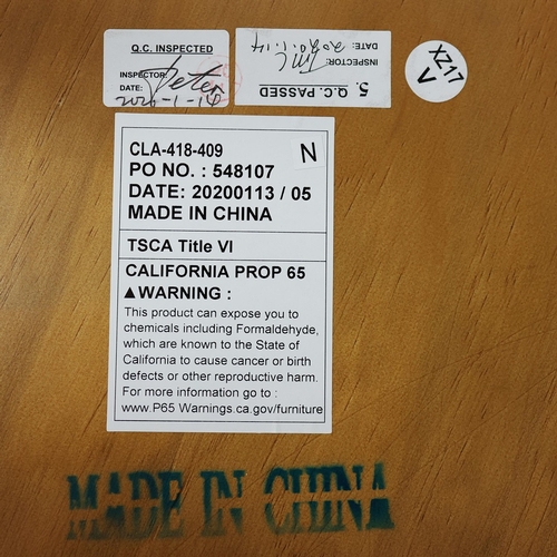 314 - CIRCULAR COFFEE TABLES (2). a nesting pair, with circular wooden parquetry tops on metal supports, t... 