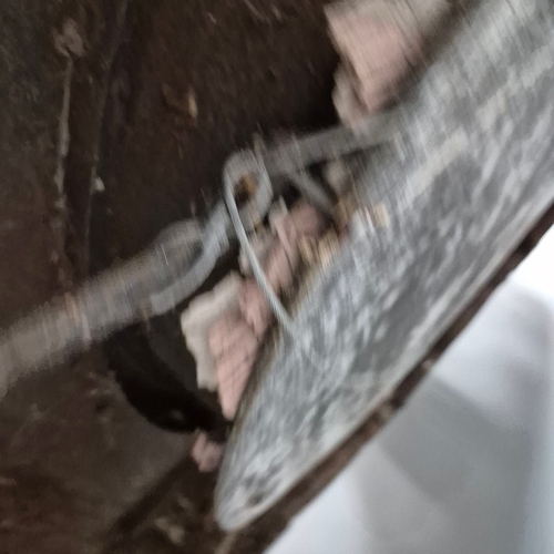 316 - OUTDOOR ZINC WALL MIRROR. in the form of a Belgium window 87cm w x 120cm t.