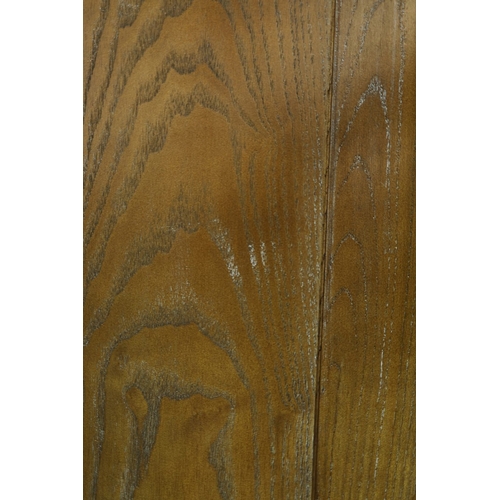 327 - DINING TABLE. with folding legs 178cm l x 92cm d.