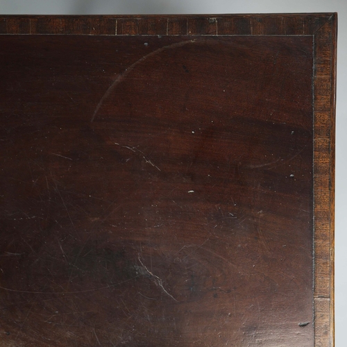 351 - WINE COOLER/BOX ON STAND. George III mahogany, with a crossbanded rising lid on later stand, 49cm w ... 