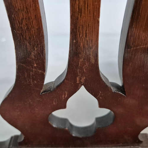352 - DINING CHAIRS, A MATCHED SET OF SEVEN (7). Georgian style including two carvers and one earlier peri... 