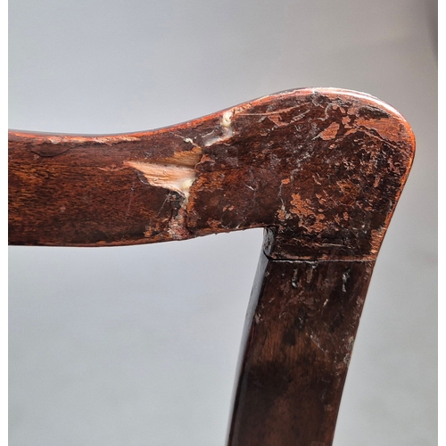 352 - DINING CHAIRS, A MATCHED SET OF SEVEN (7). Georgian style including two carvers and one earlier peri... 