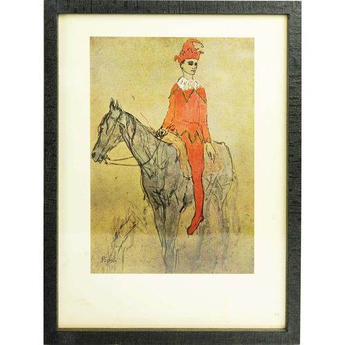 55 - PABLO PICASSO. PEINTURES ET BLEUE ET ROSE. (d) Series of  Lithographs Colour plates, plates of varyi... 