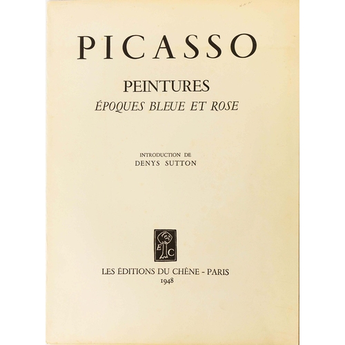55 - PABLO PICASSO. PEINTURES ET BLEUE ET ROSE. (d) Series of  Lithographs Colour plates, plates of varyi... 