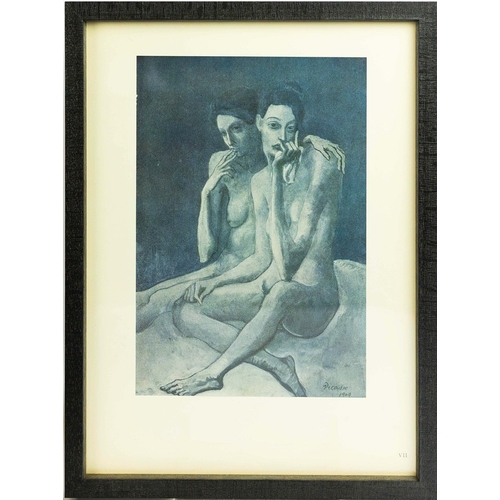 55 - PABLO PICASSO. PEINTURES ET BLEUE ET ROSE. (d) Series of  Lithographs Colour plates, plates of varyi... 