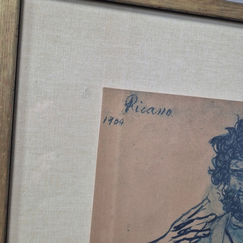 79 - PABLO PICASSO. LE FOU. (d) lithograph & pochoir, 79cm x 32cm, signed in the plate, 1963, pencil numb... 